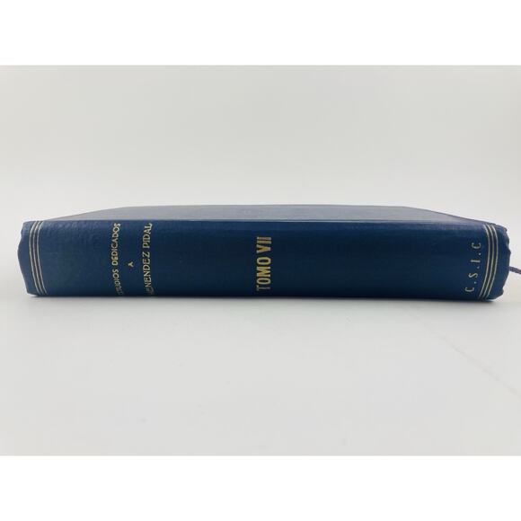 Estudios Dedicados A Menendez Pidal TOMO VII Madrid Spain 1957 Vol 1 - Picture 14 of 14
